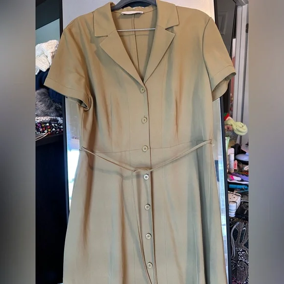 Everlane The Japanese GoWeave Notch Shirtdress - Picture 3 of 11